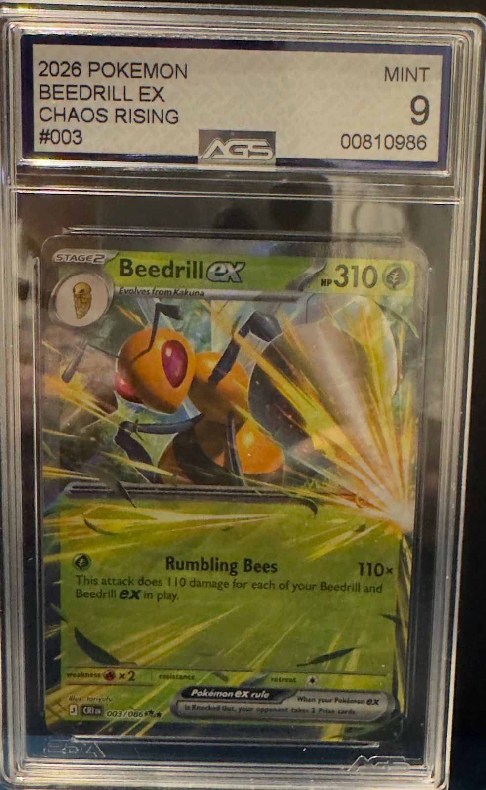 Beedril Ex AGS 9