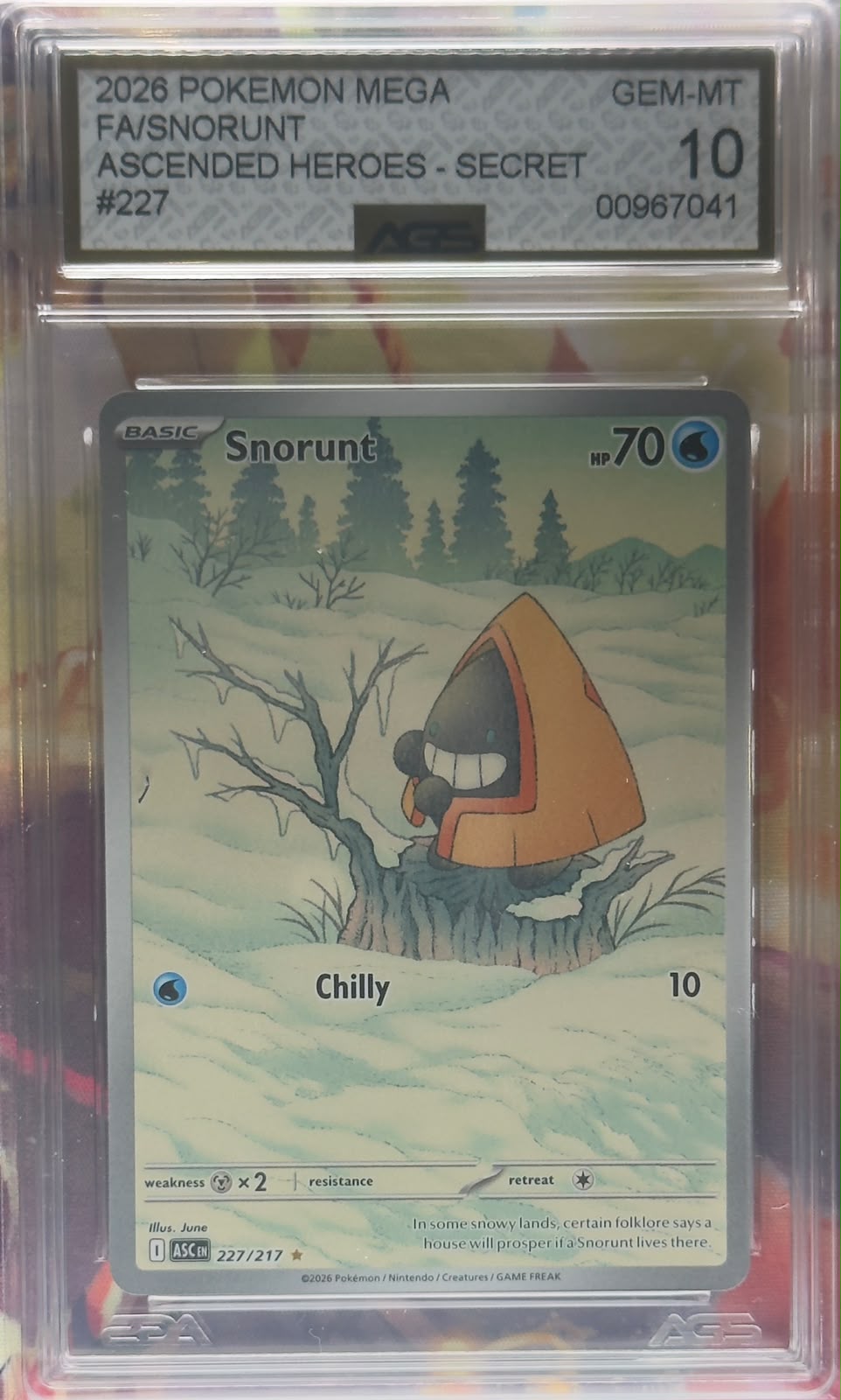 Snorunt #227 AGS 10 ENG