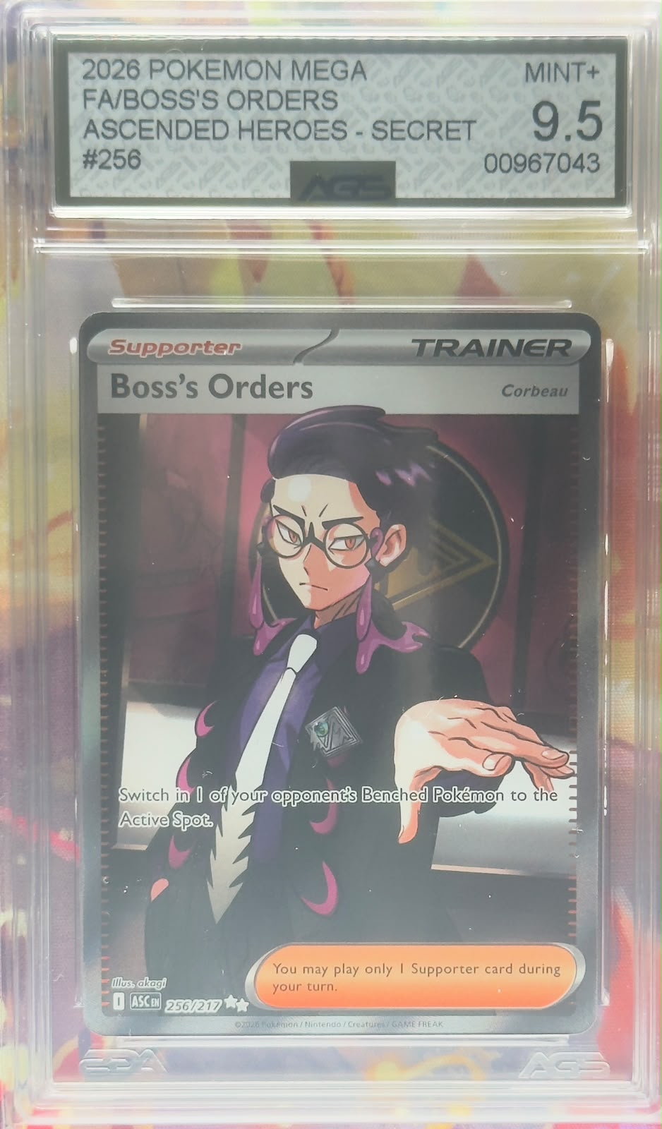 Boss's Orders: Corbeau #256 AGS 9,5 ENG