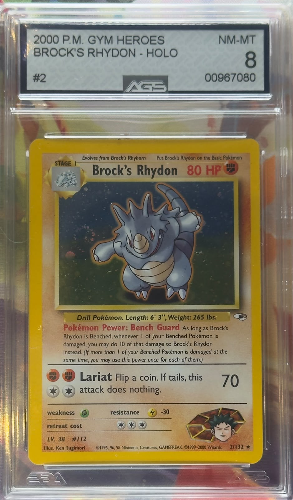 Brock's Rhydon #2 AGS 8 ENG