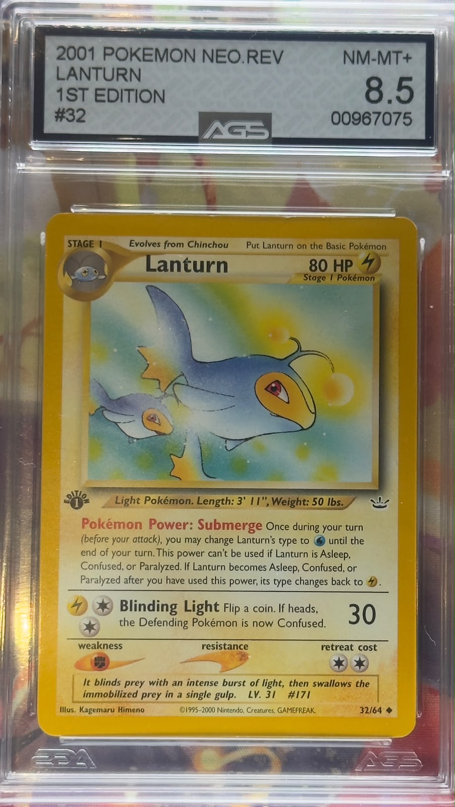 Lanturn [1st Edition] #32 AGS 8.5 ENG