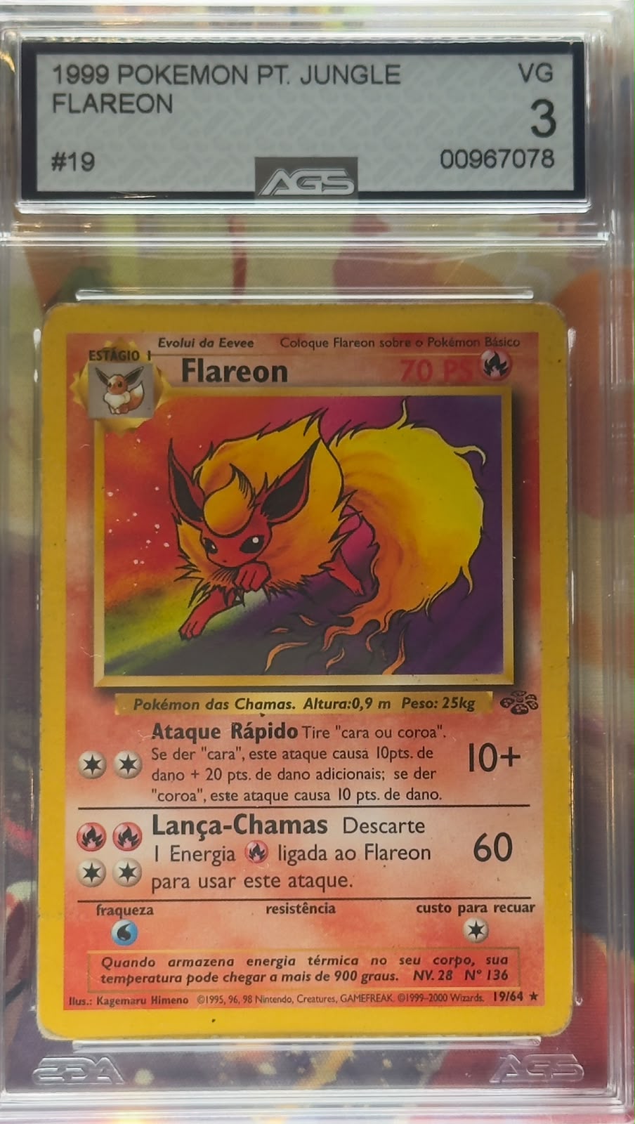 Flareon #19 AGS 3 PT-BR