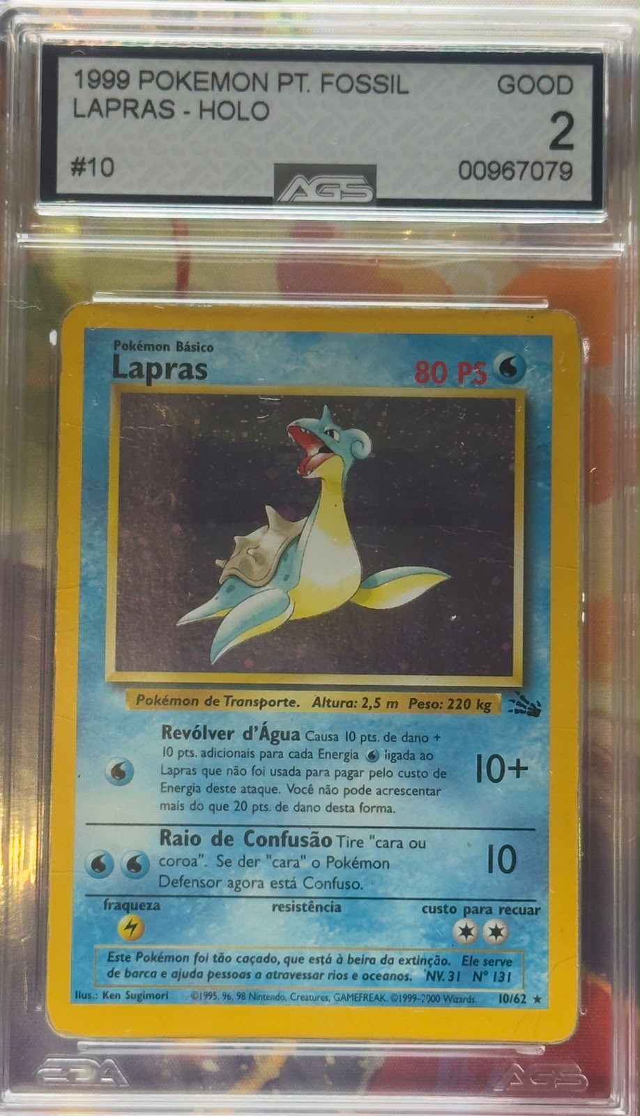 Lapras #10 AGS 2 PT-BR