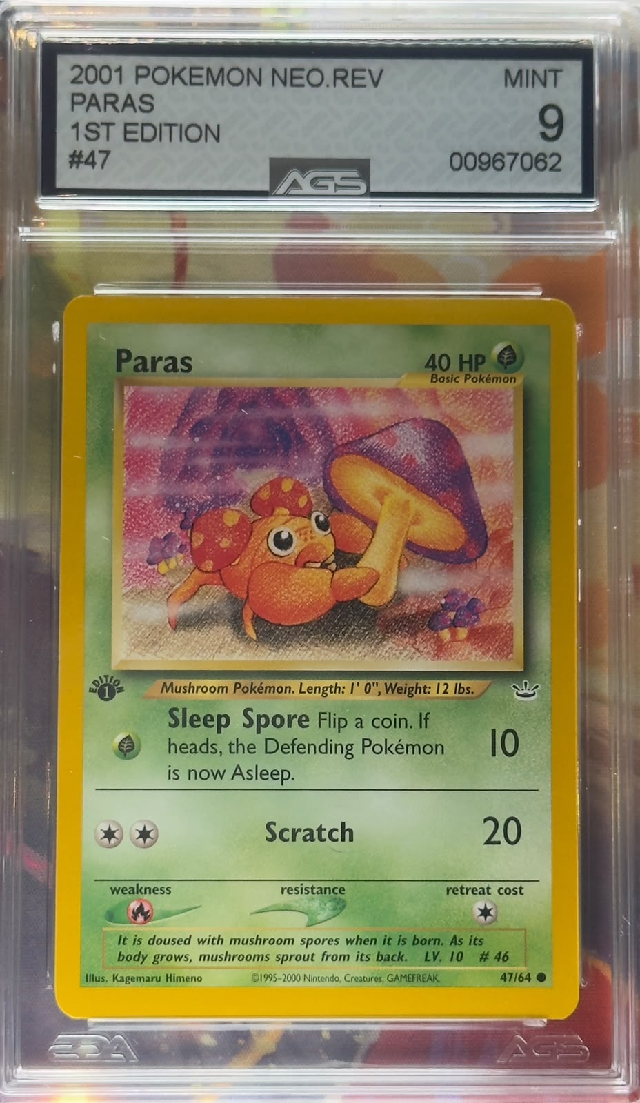 Paras [1st Edition] #47 AGS 9 ENG