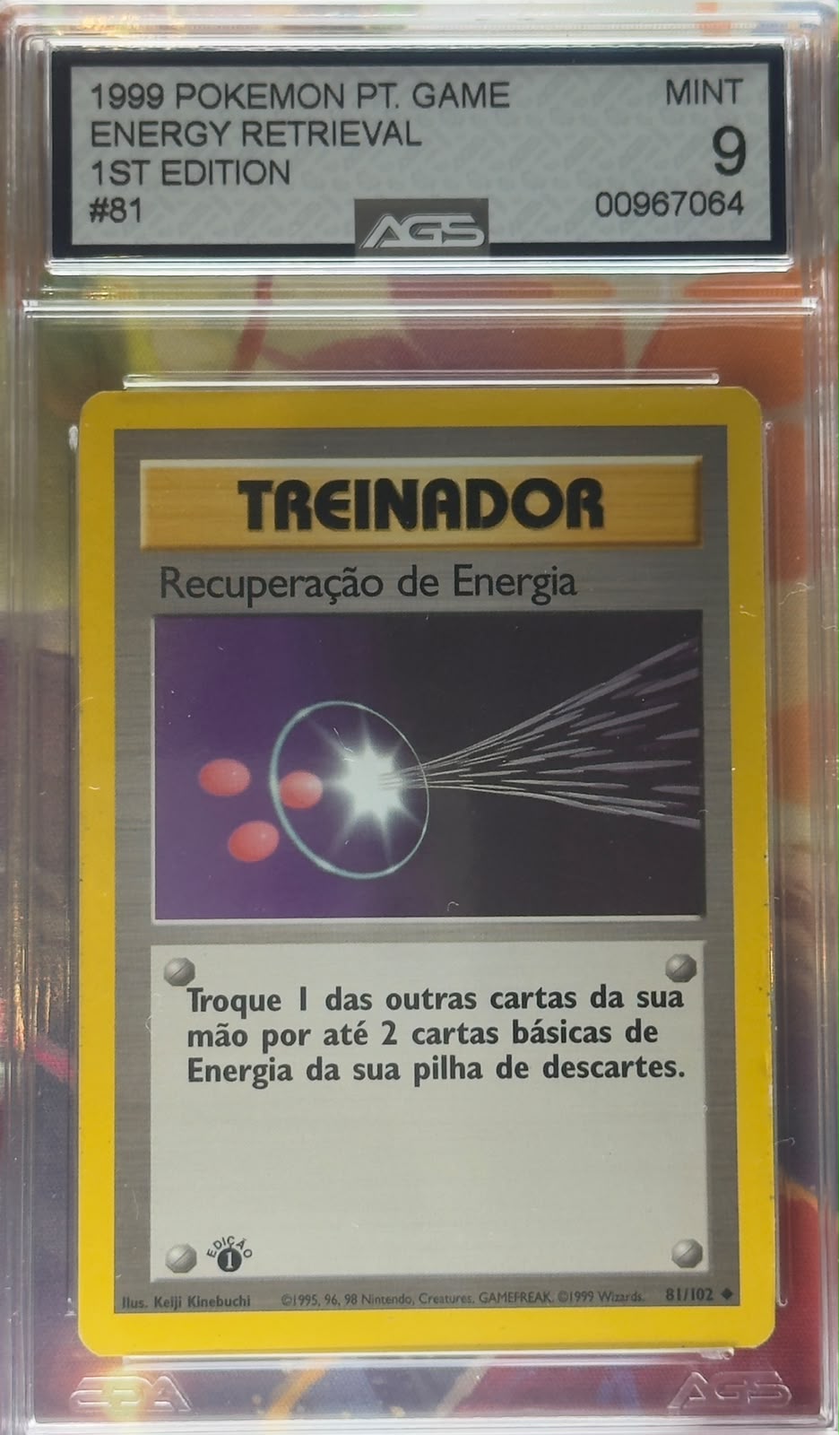 Energy Retrieval [1st Edition] #81 AGS 9 PT-BR