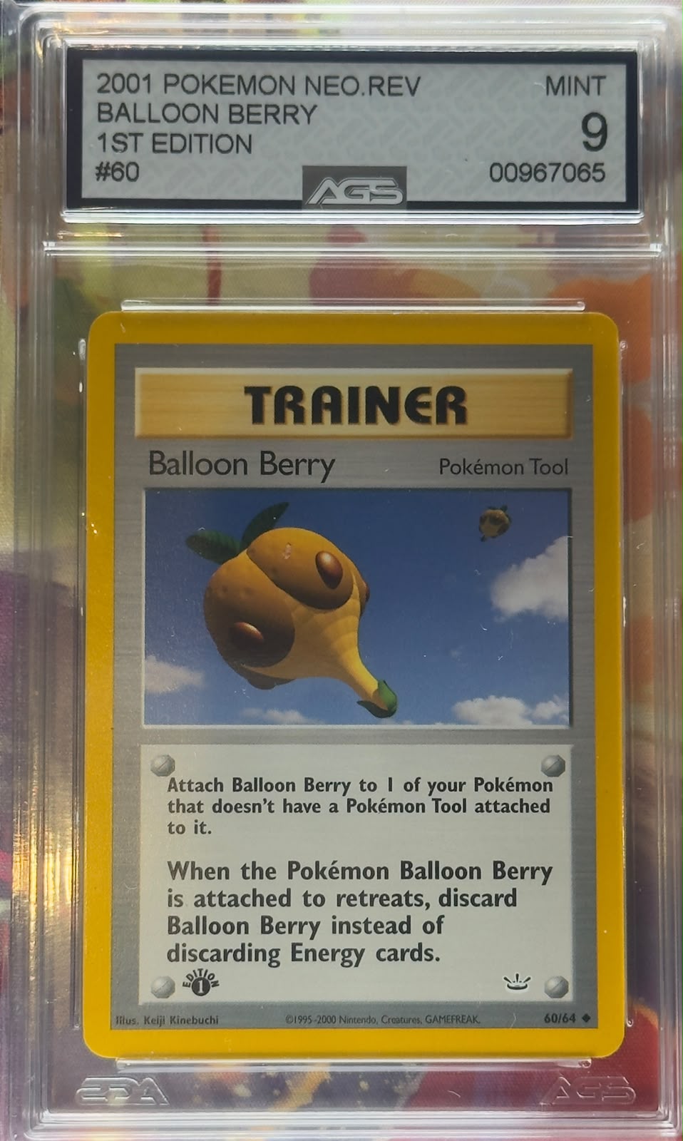 Balloon Berry [1st Edition] #60 AGS 9 PT-BR