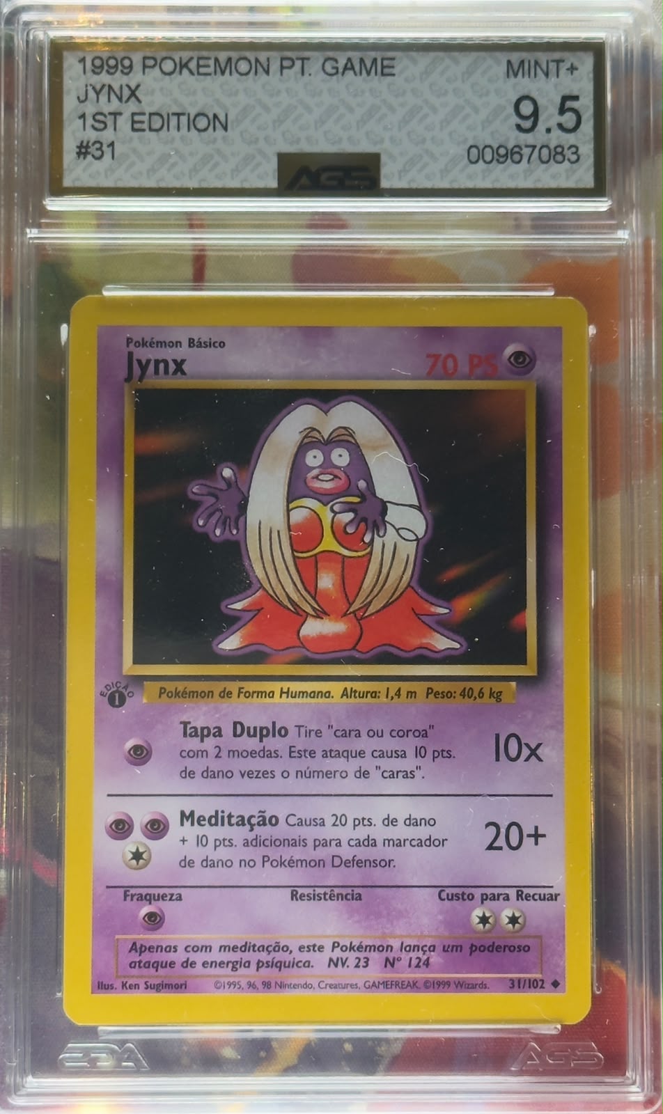 Jynx [1st Edition] #31 AGS 9,5 PT-BR