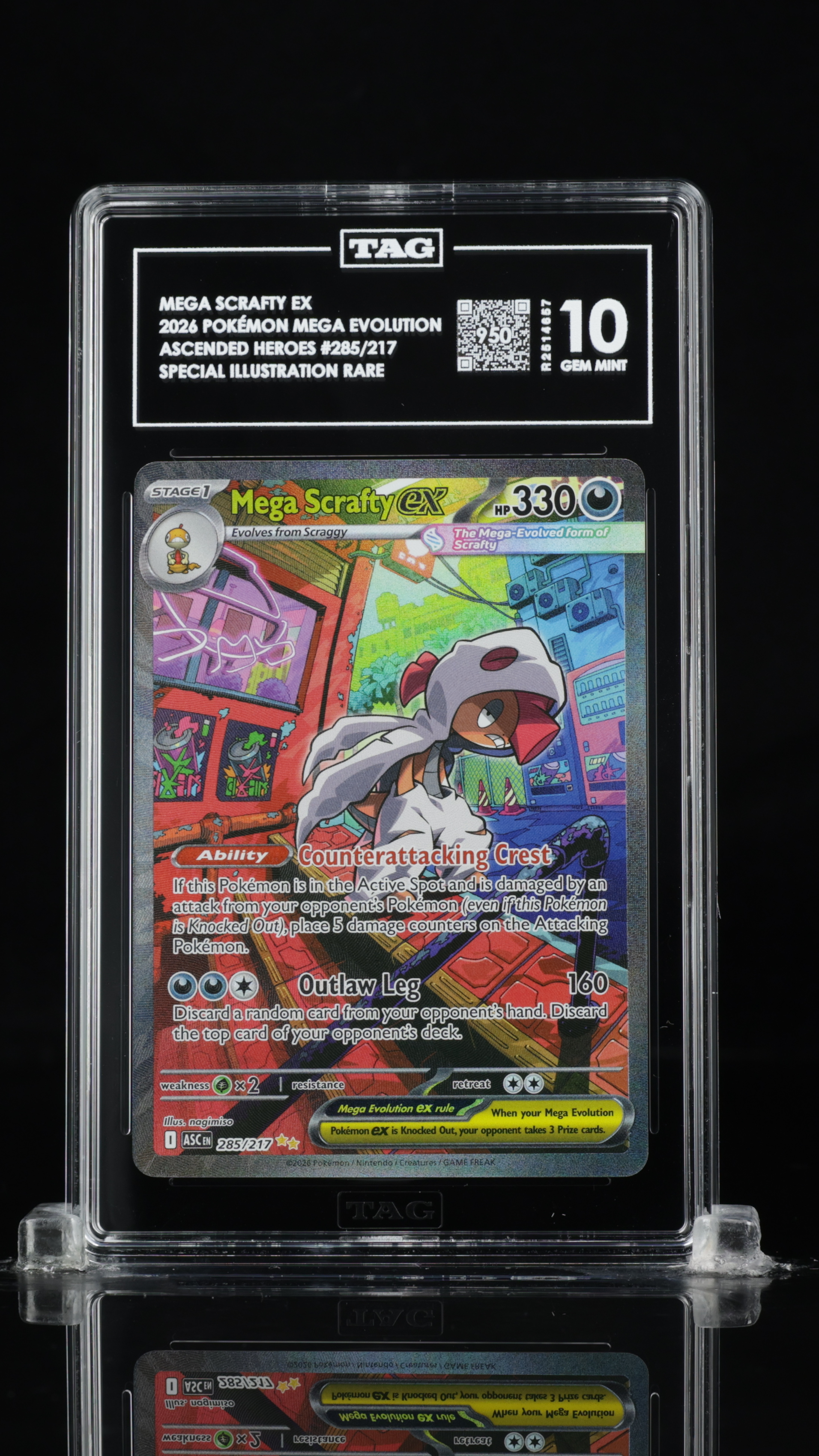 Mega Scrafty Ex #285 TAG 10 ENG