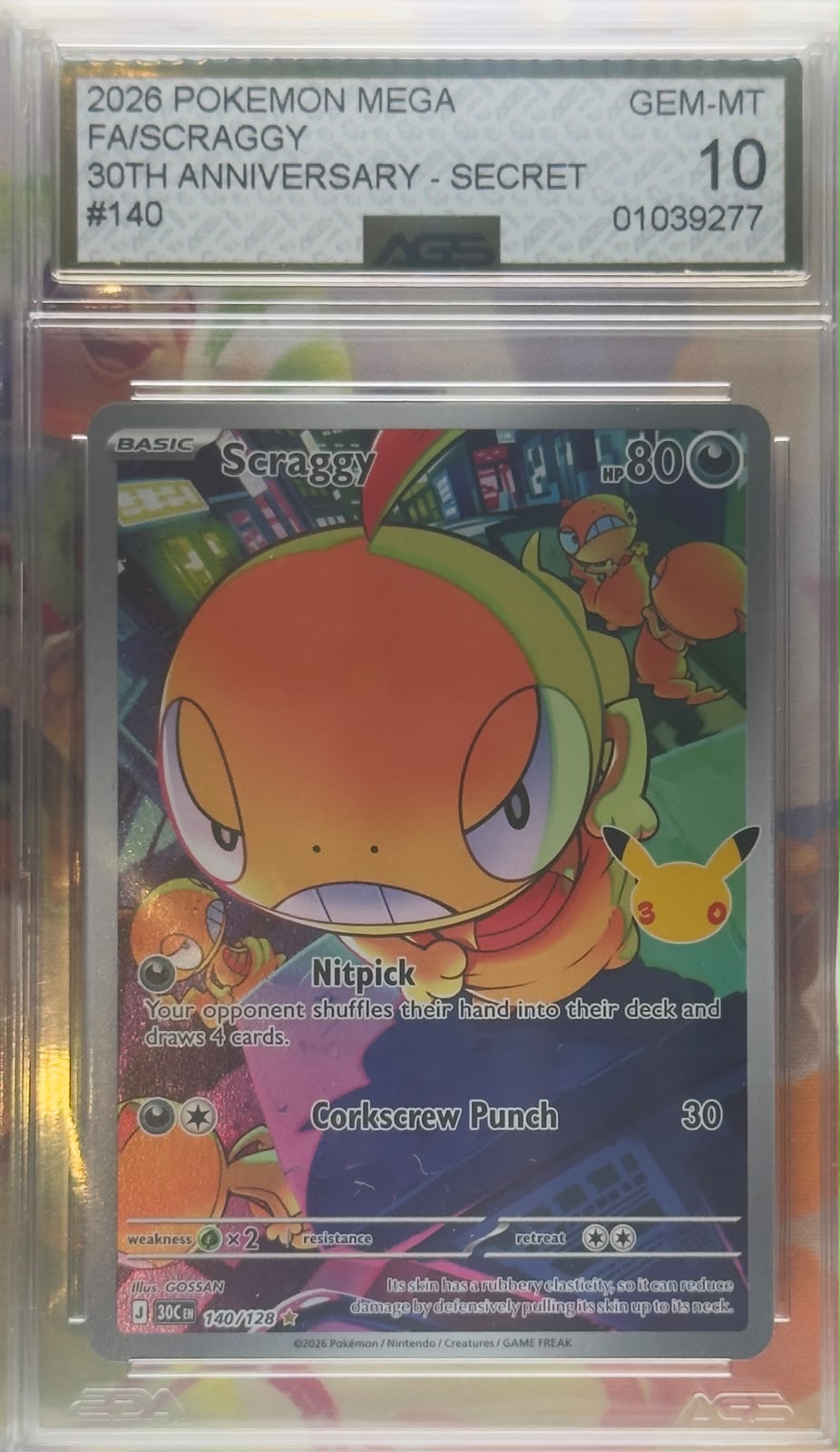Scraggy #140 AGS 10 ENG