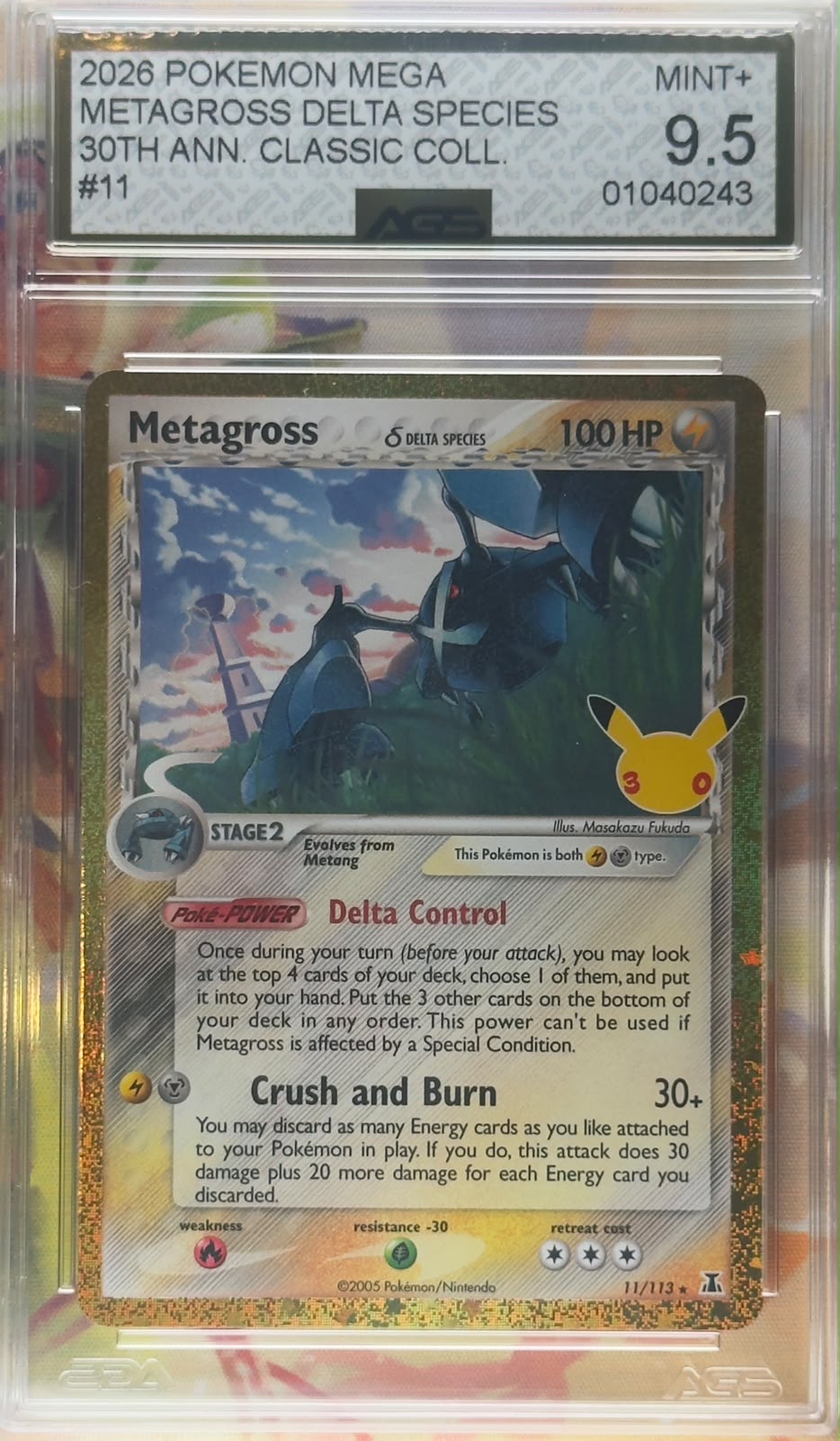 Metagross #11 AGS 9.5 ENG