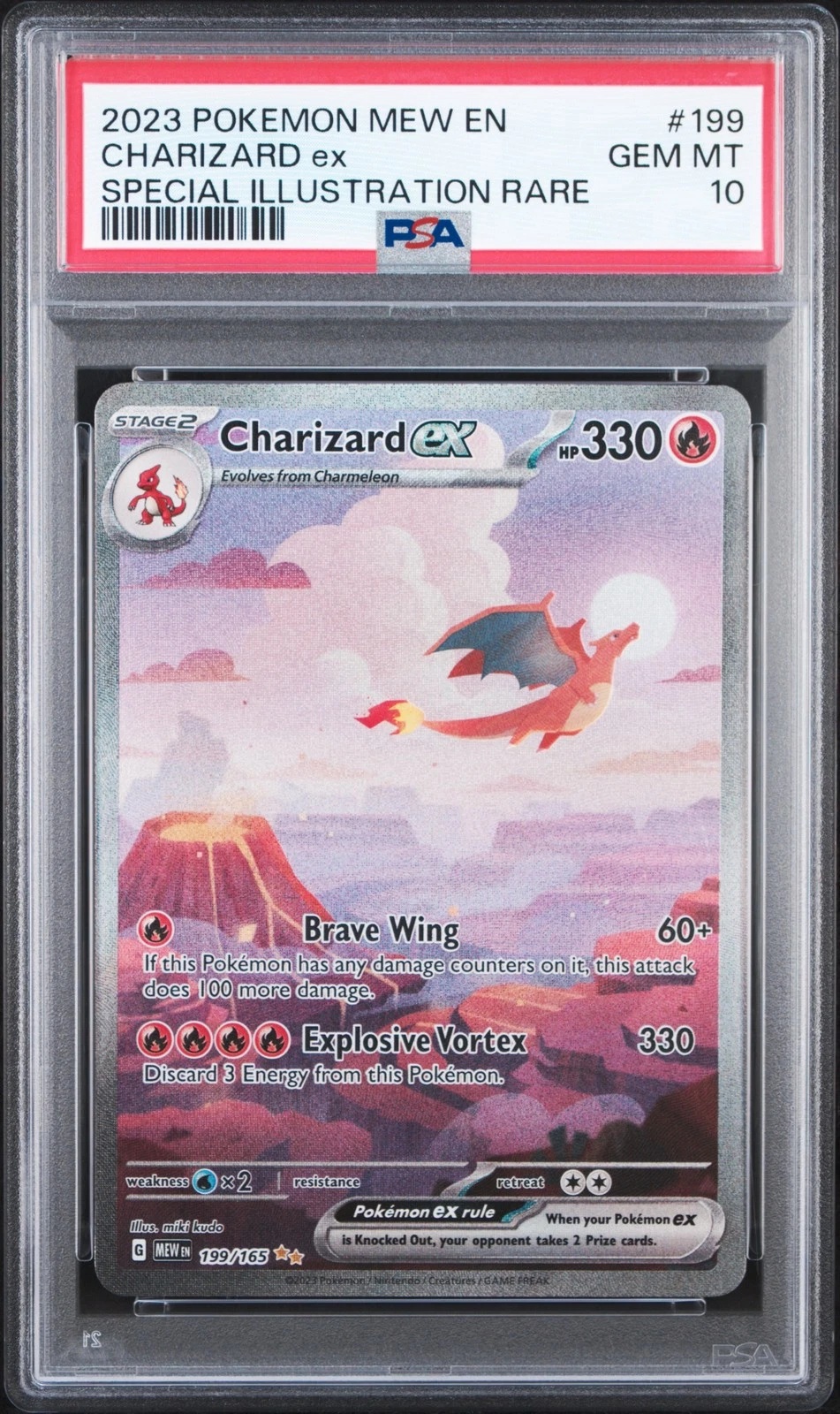 Charizard ex #199 PSA 10
