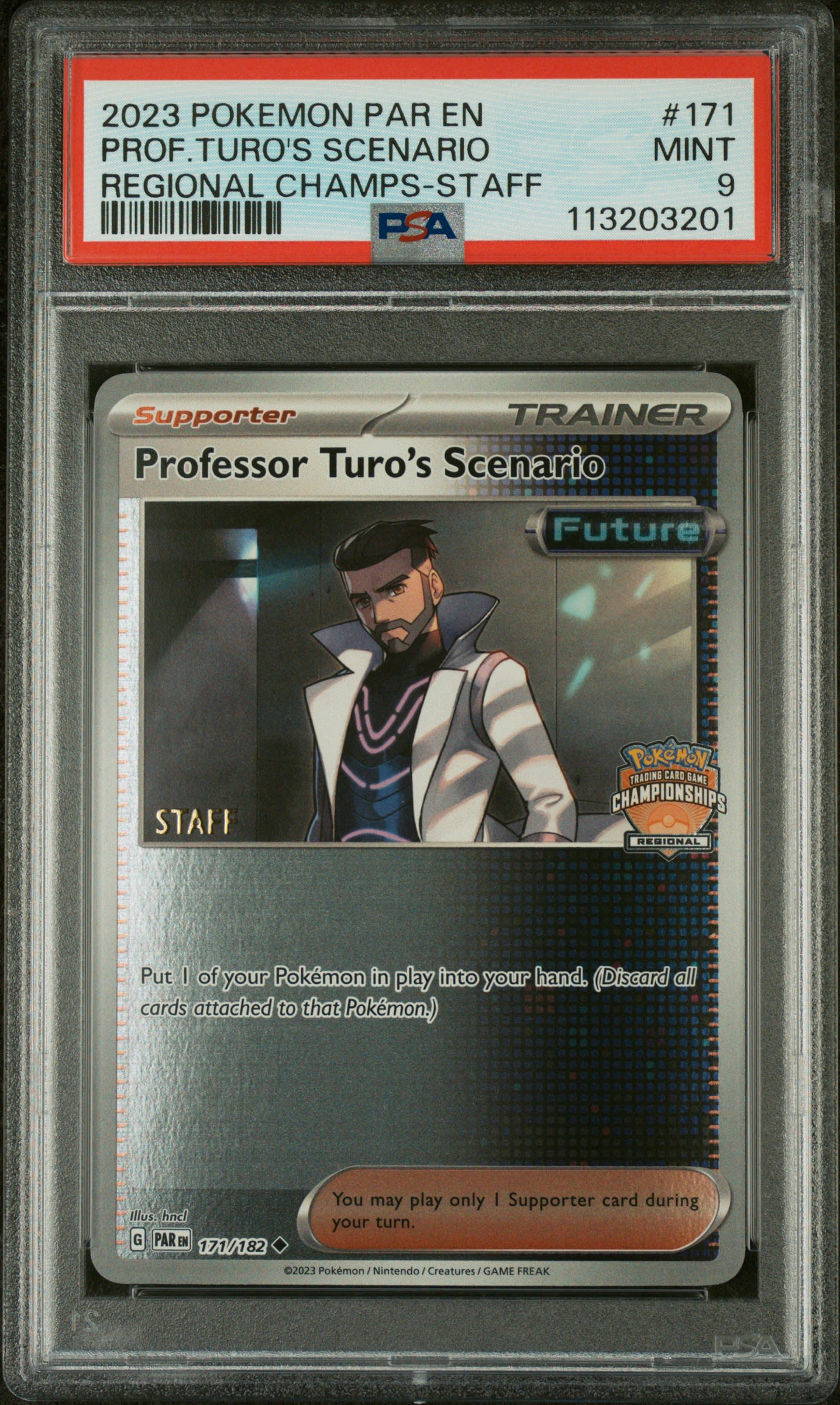 Prof Turo's Regional Champs Staff PSA 9