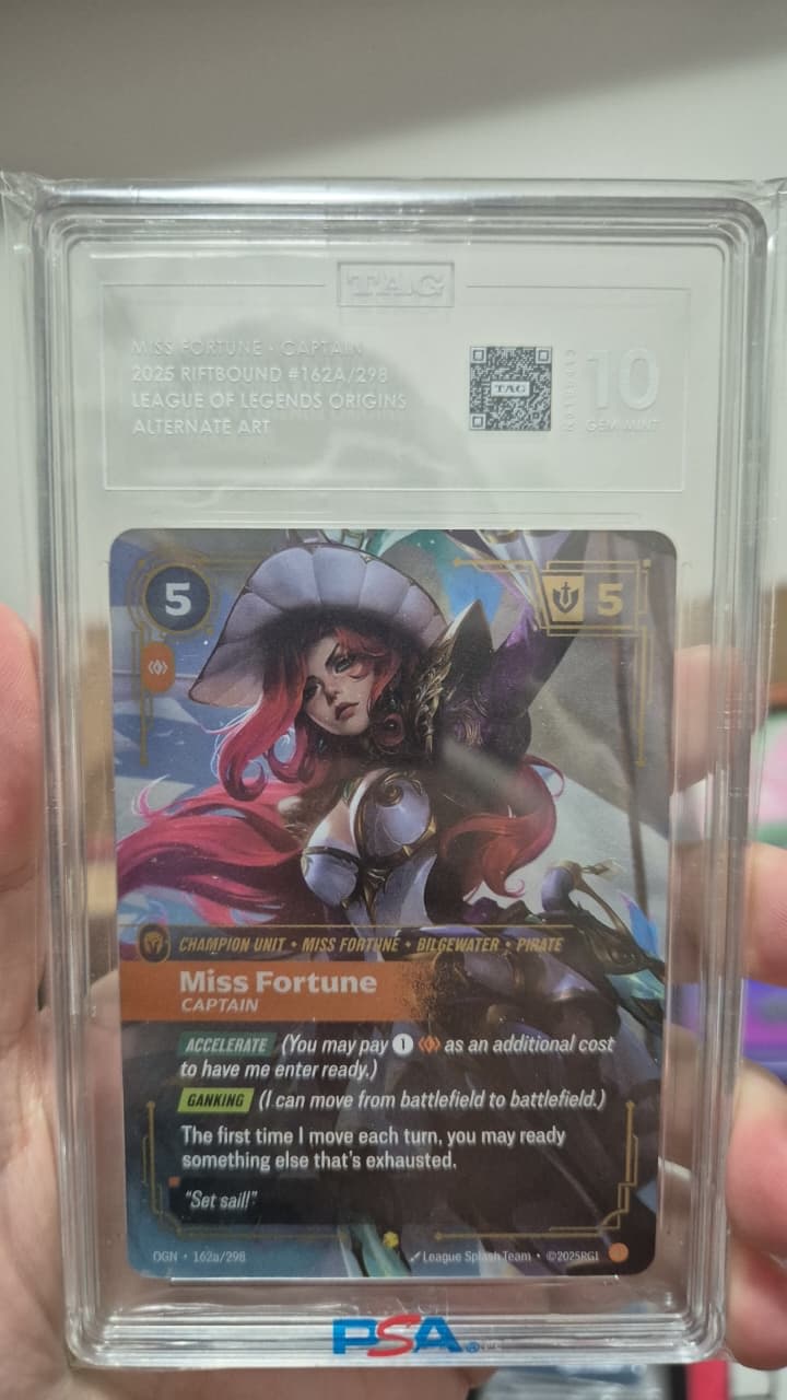 Miss Fortune Captain Riftbound TAG 10
