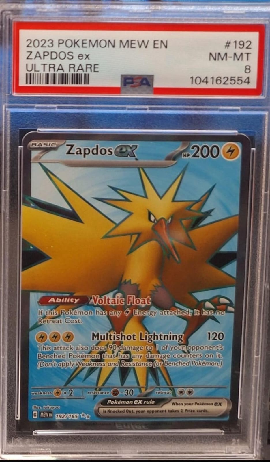 ZAPDOS EX #192